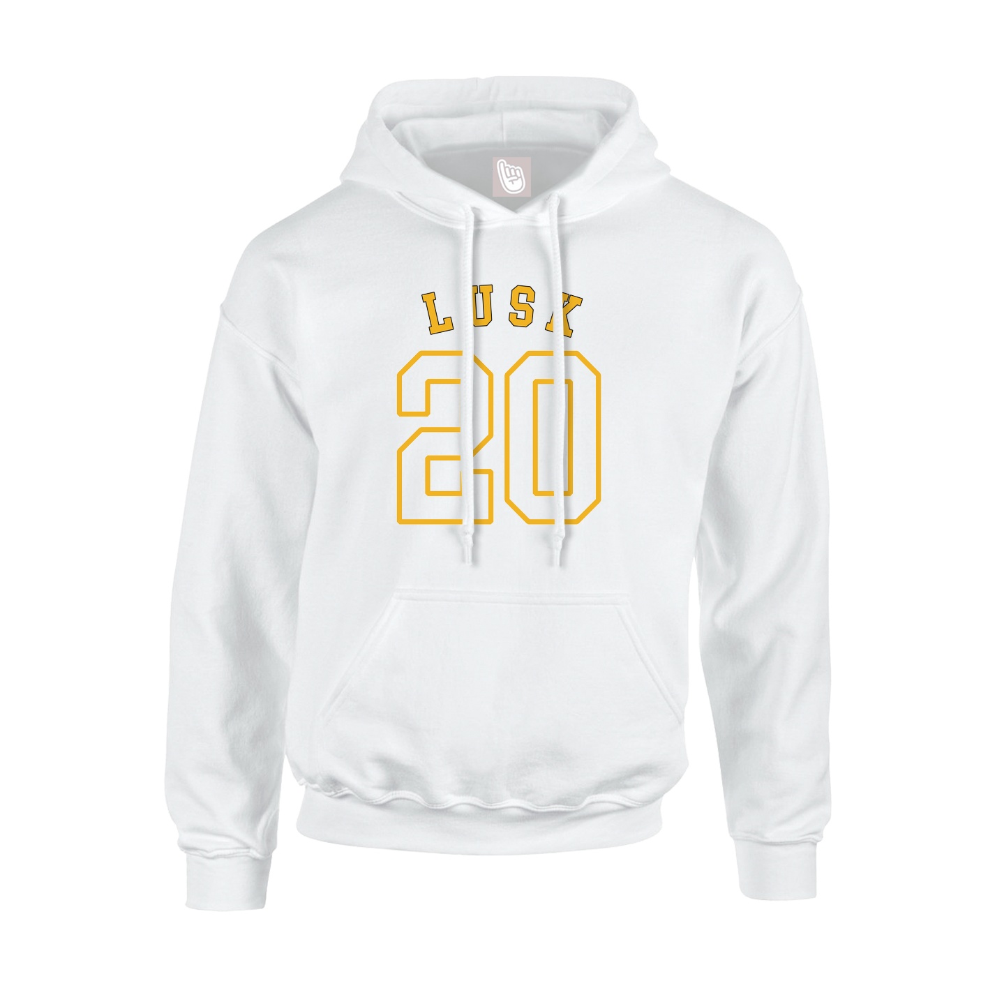 Hoodie — Shirsey Arch in White