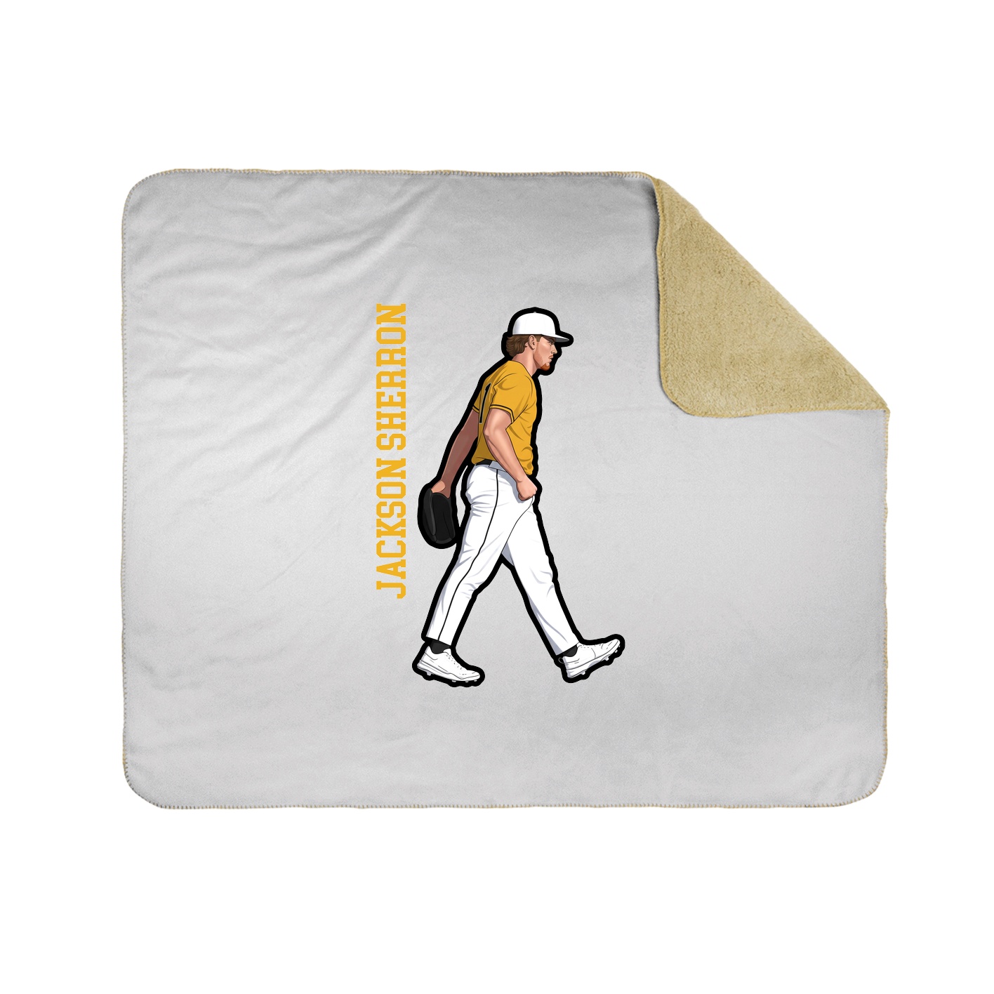 50x60 Sherpa Lined Throw Blanket