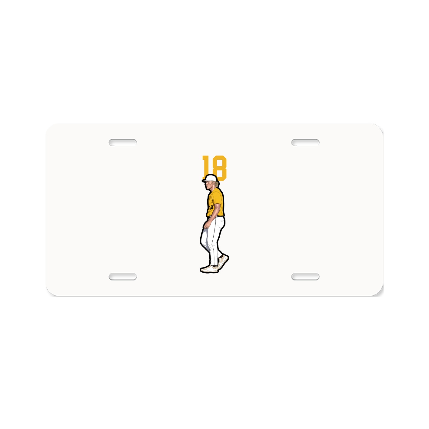 Aluminum License Plate