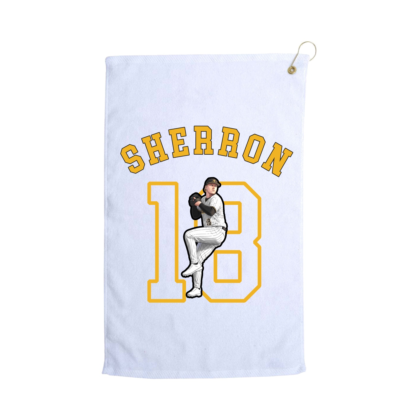 Terry Velour Golf Towel