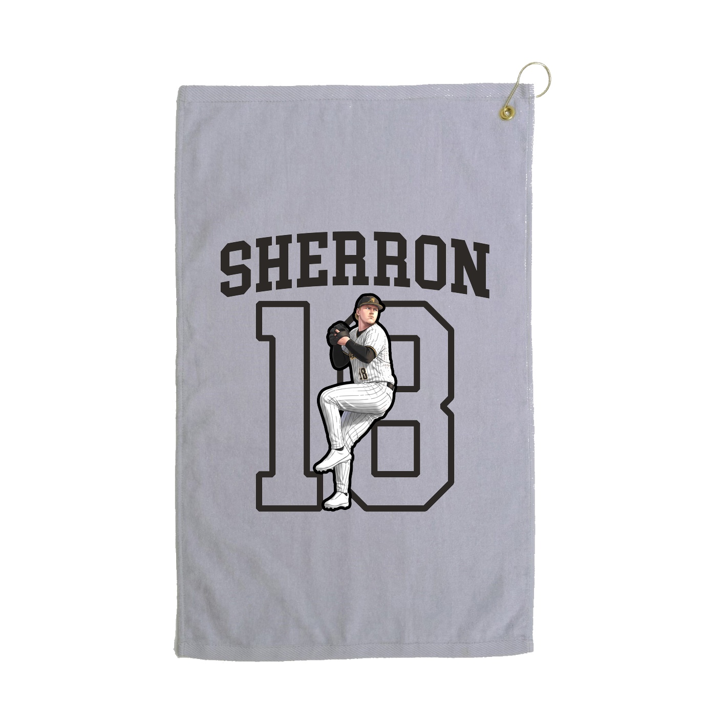 Terry Velour Golf Towel