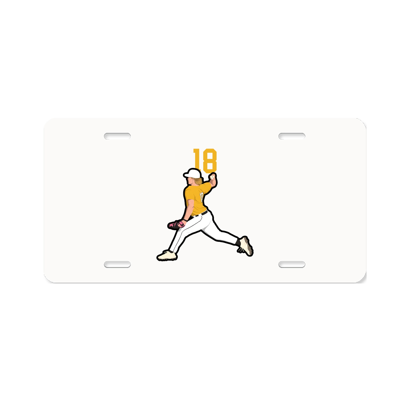 Aluminum License Plate