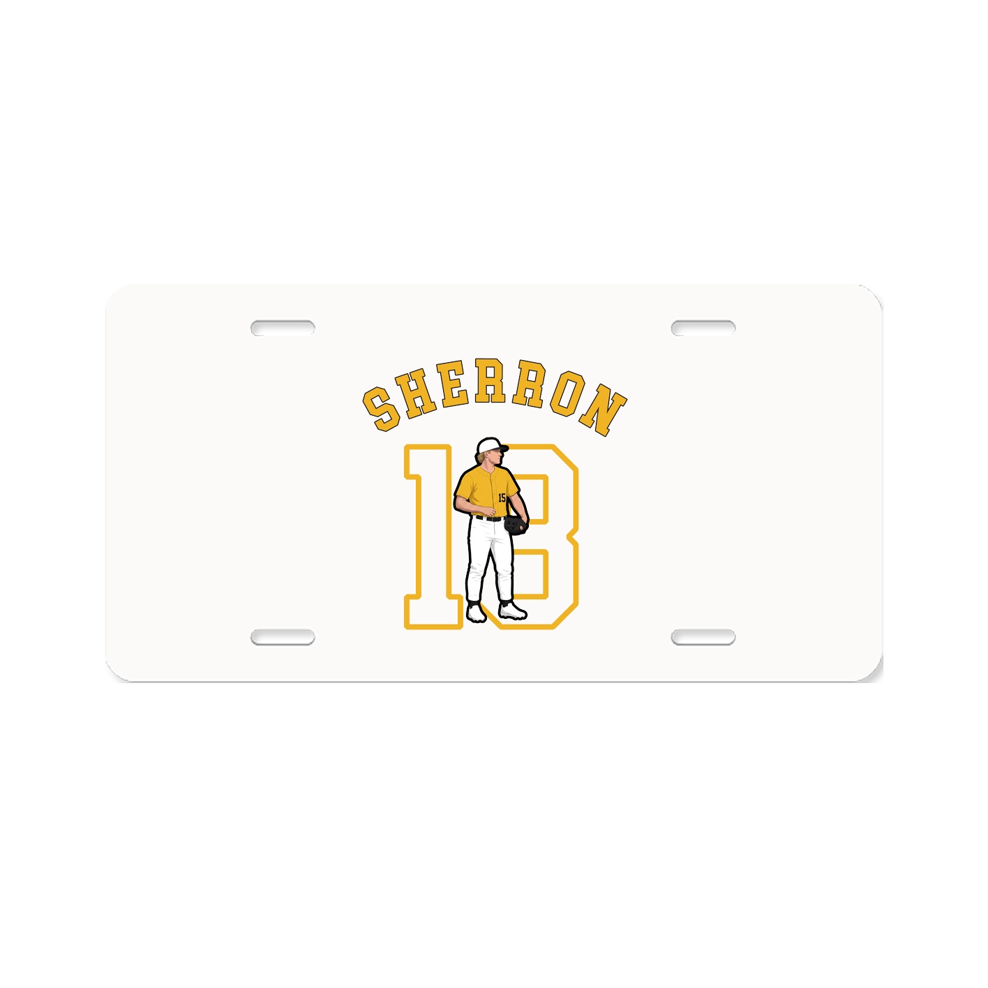 Aluminum License Plate