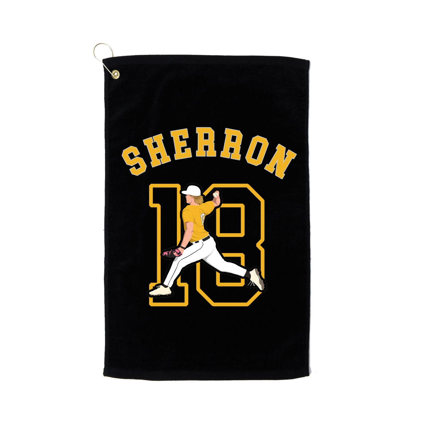 Terry Velour Golf Towel