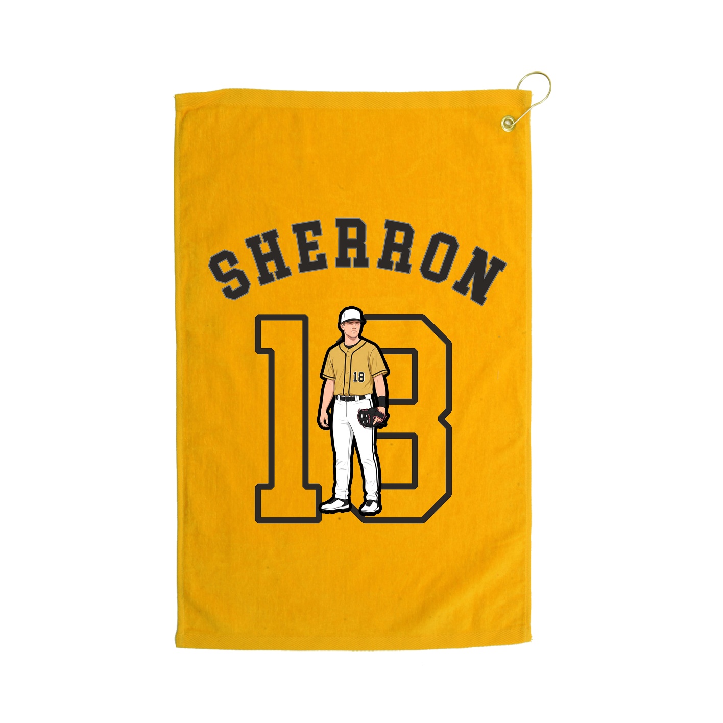Terry Velour Golf Towel