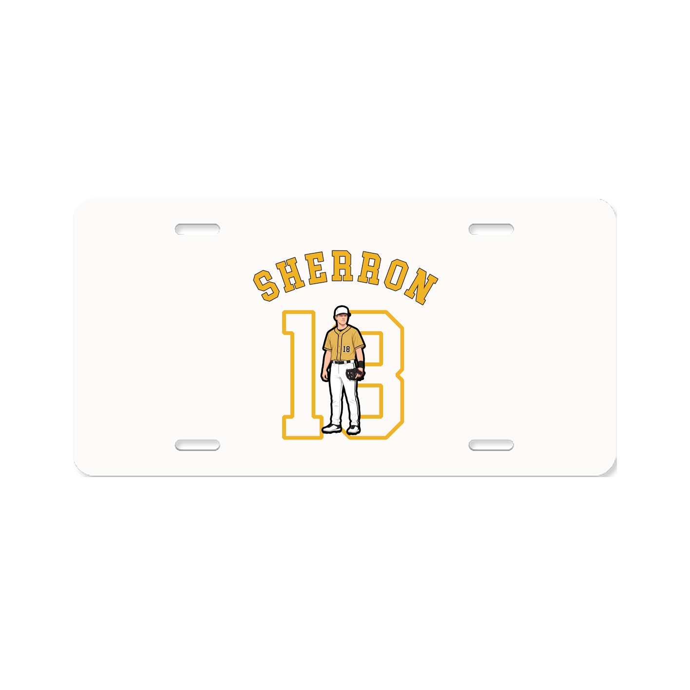 Aluminum License Plate