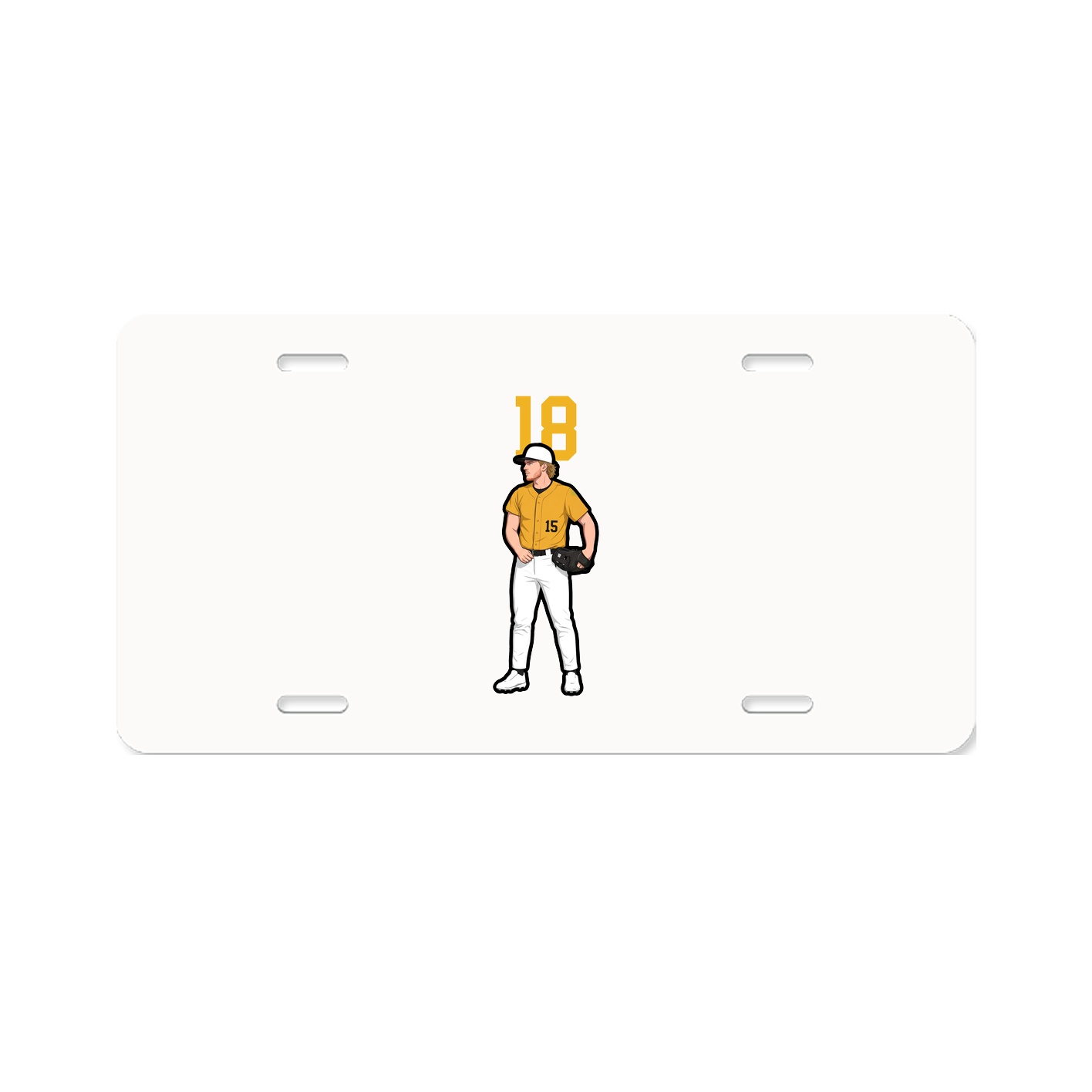 Aluminum License Plate