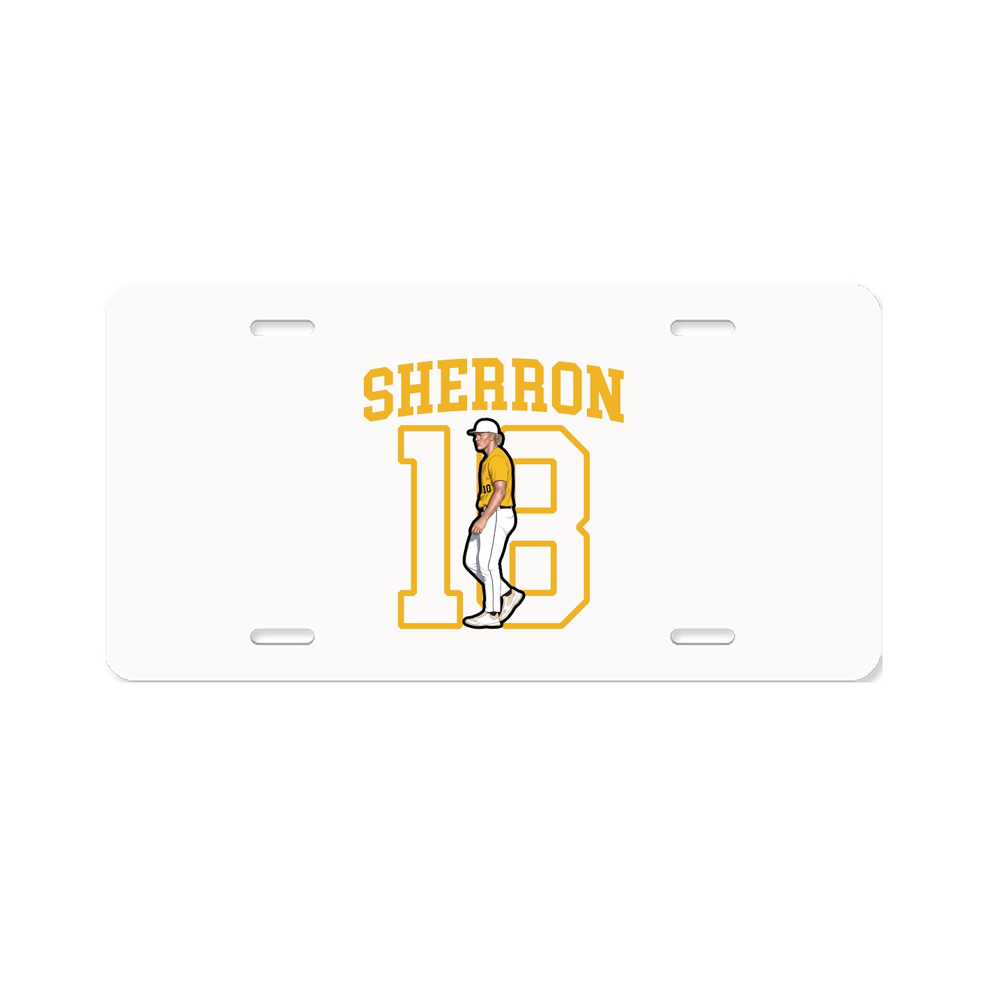 Aluminum License Plate