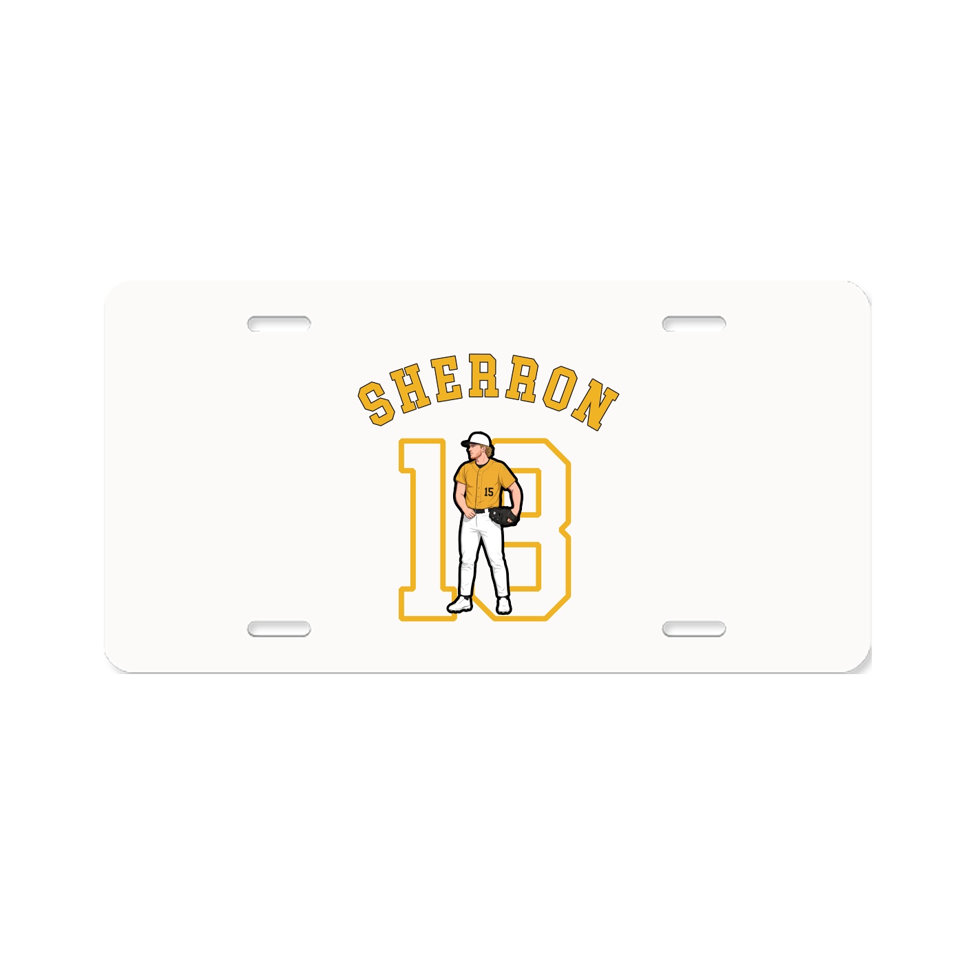 Aluminum License Plate