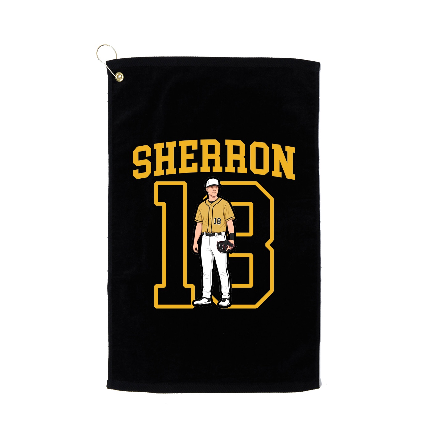 Terry Velour Golf Towel