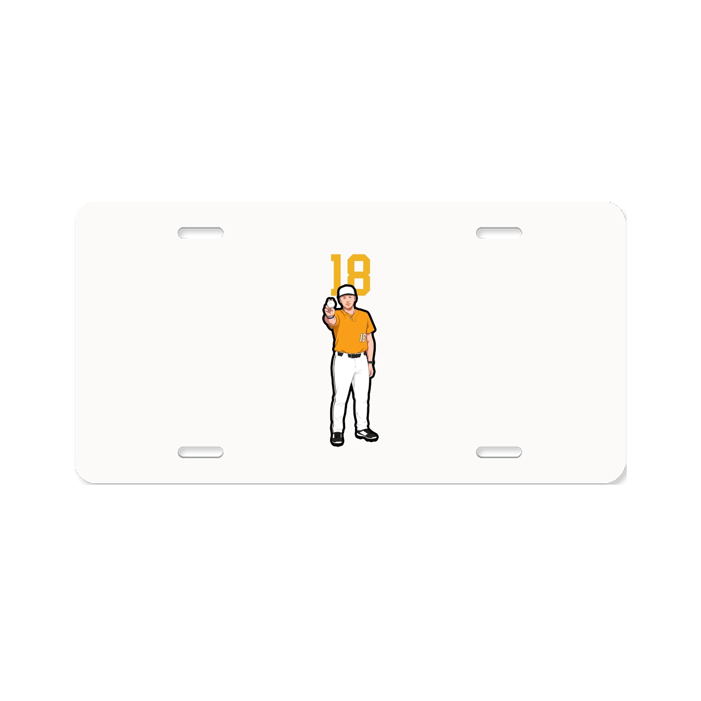 Aluminum License Plate