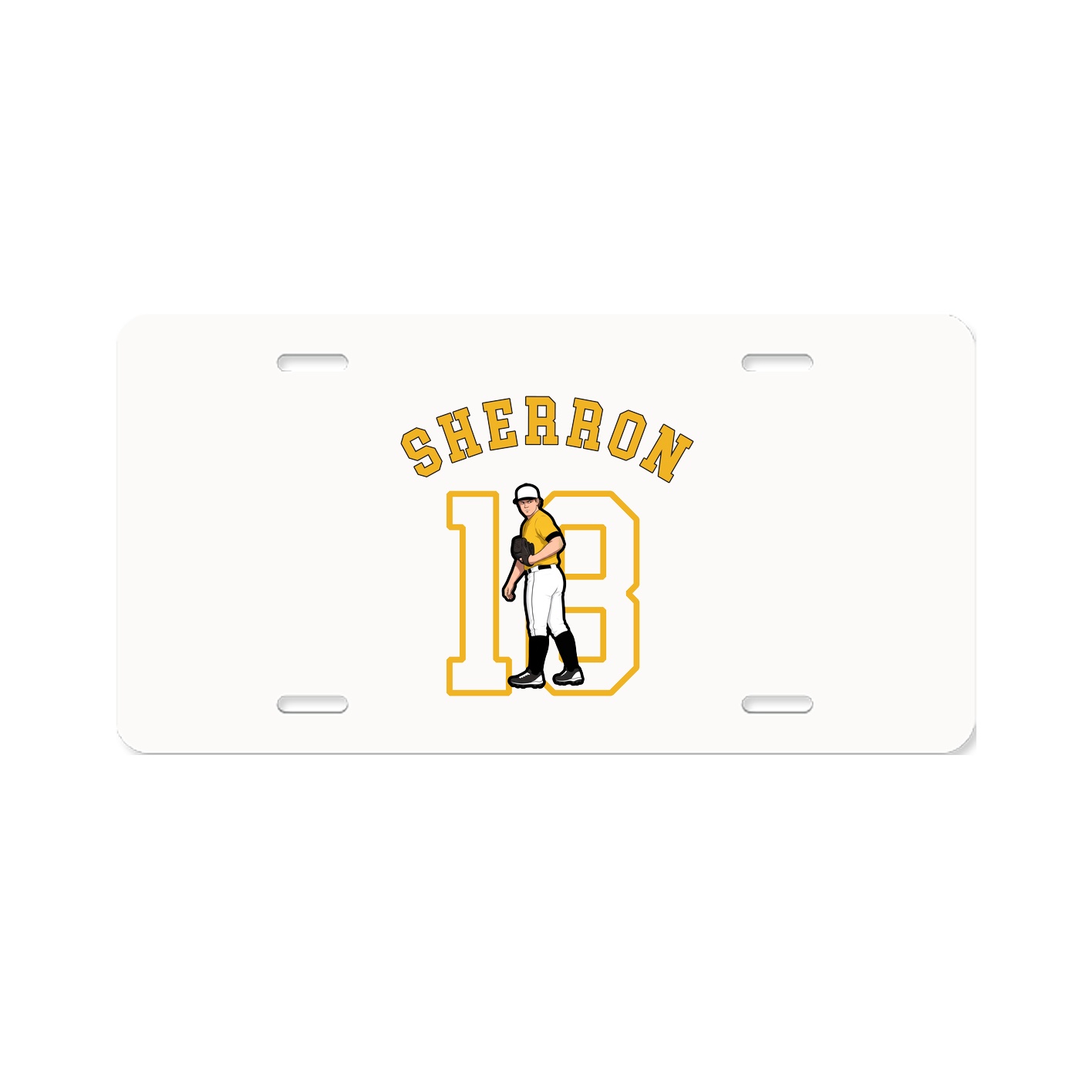 Aluminum License Plate