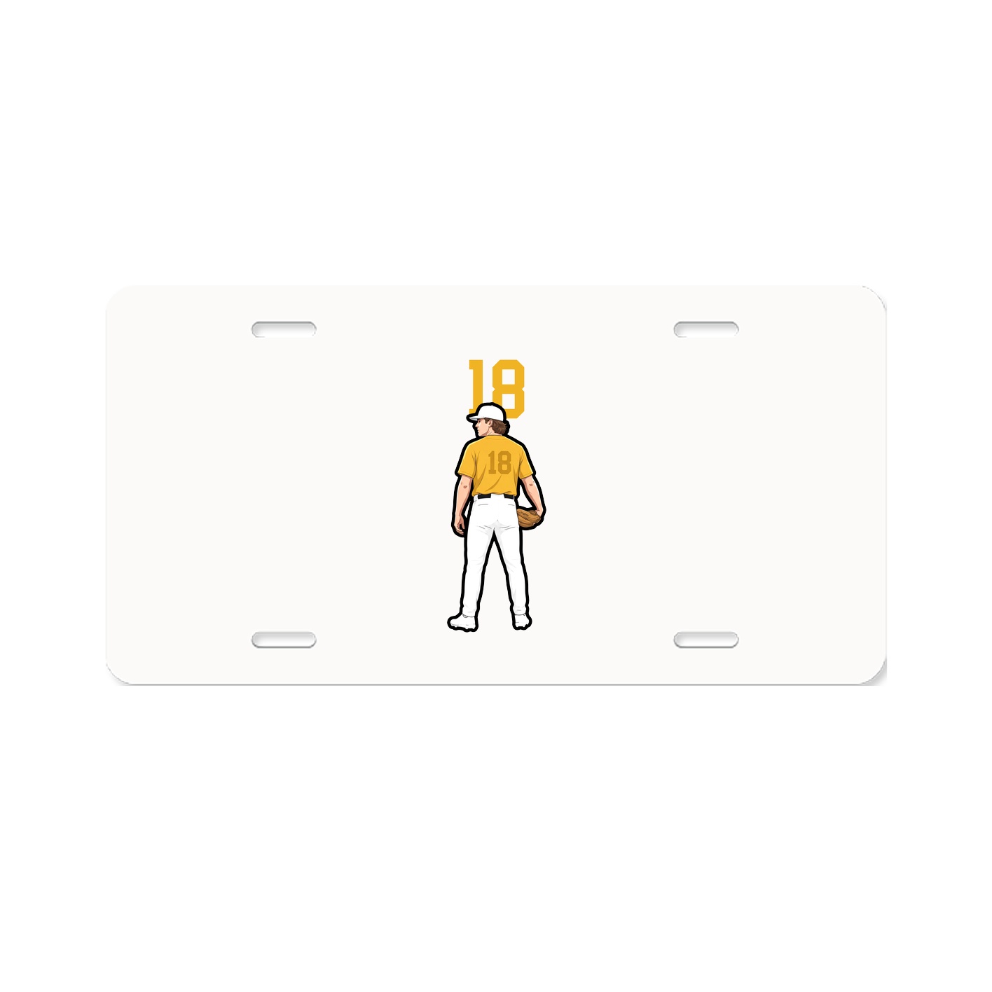 Aluminum License Plate