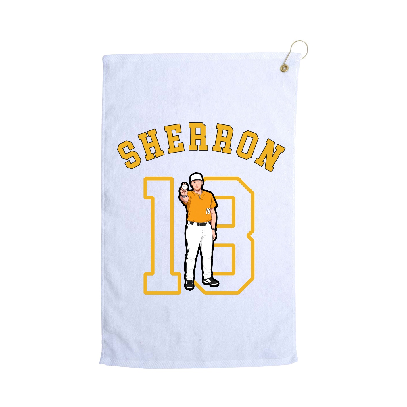 Terry Velour Golf Towel