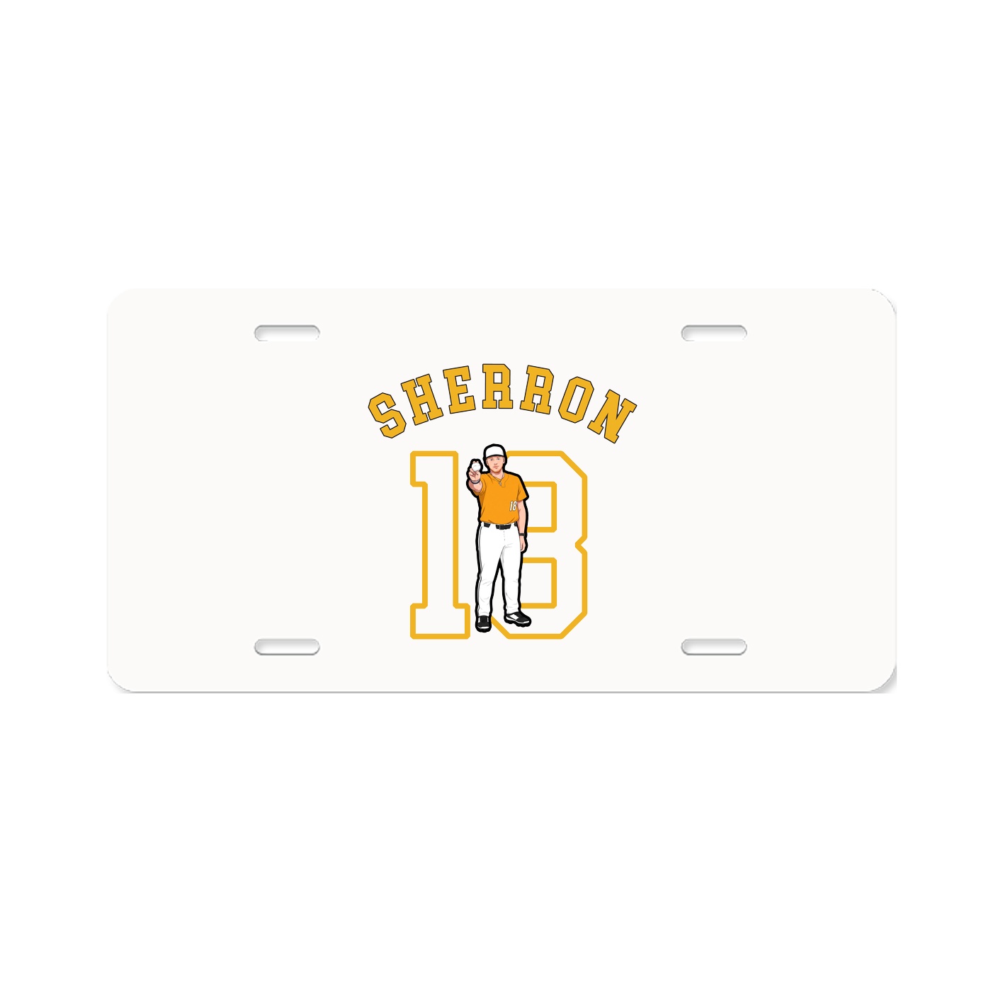 Aluminum License Plate