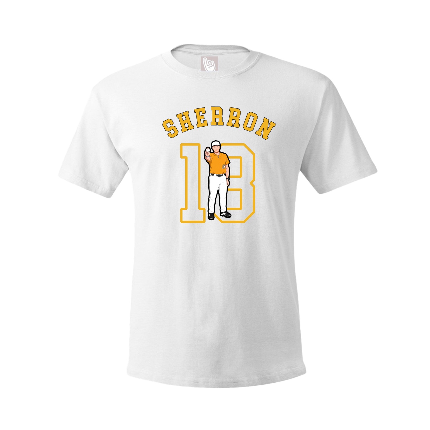 Youth Tee — Shirsey Arch in White