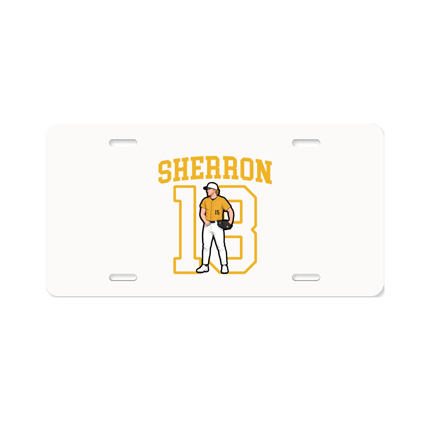 Aluminum License Plate