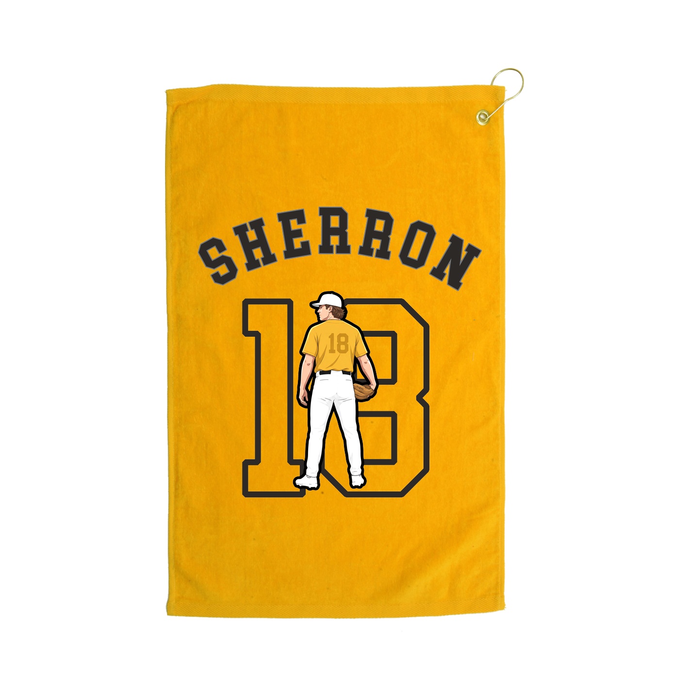 Terry Velour Golf Towel