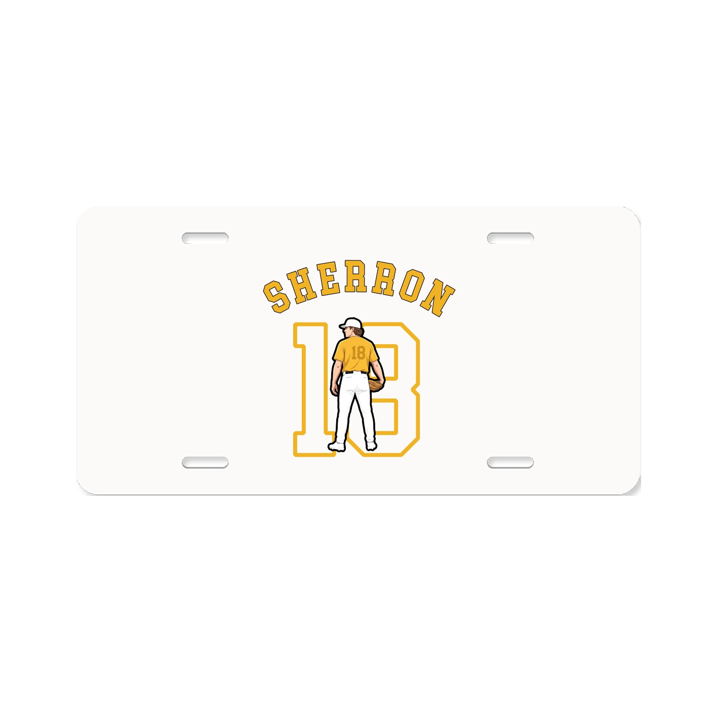 Aluminum License Plate