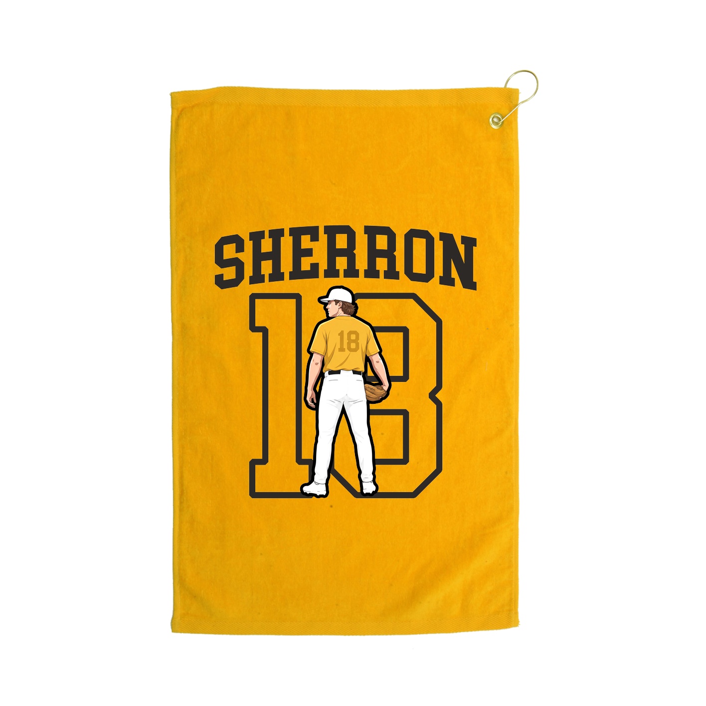 Terry Velour Golf Towel