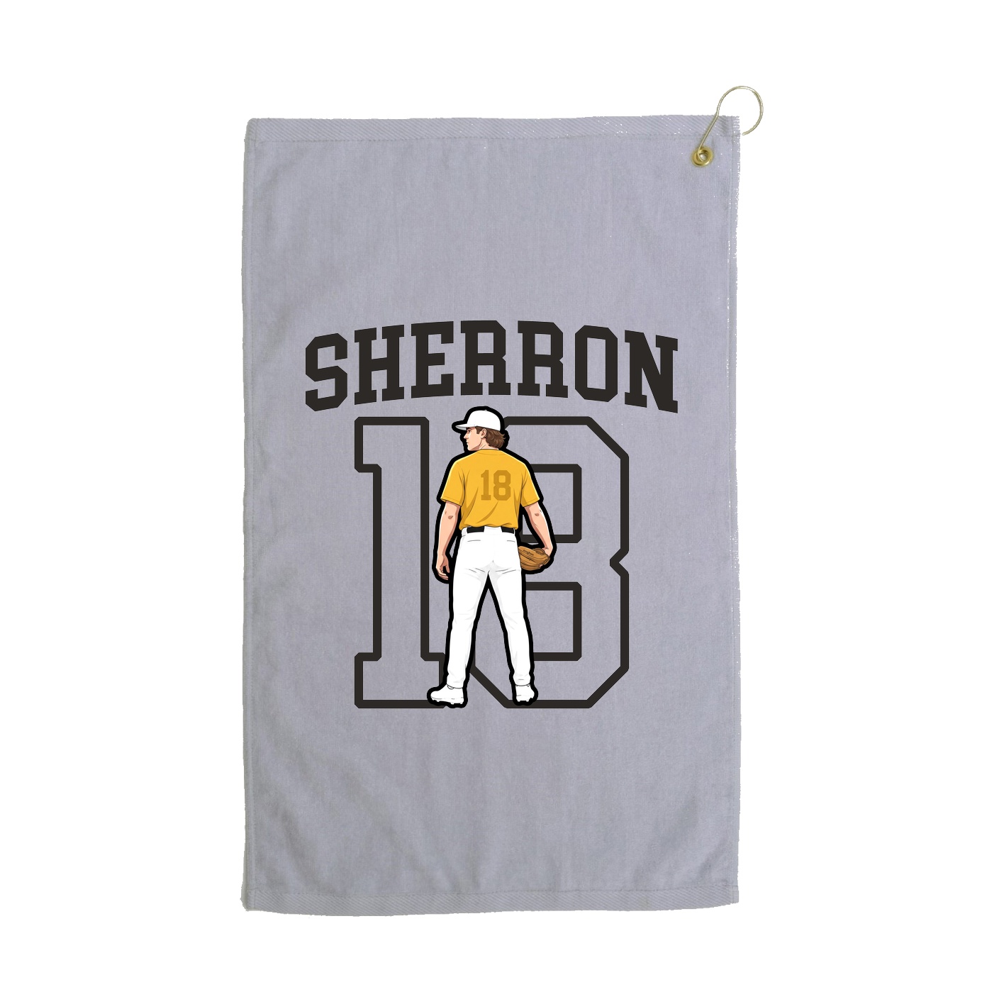 Golf Towel — Shirsey in Grey