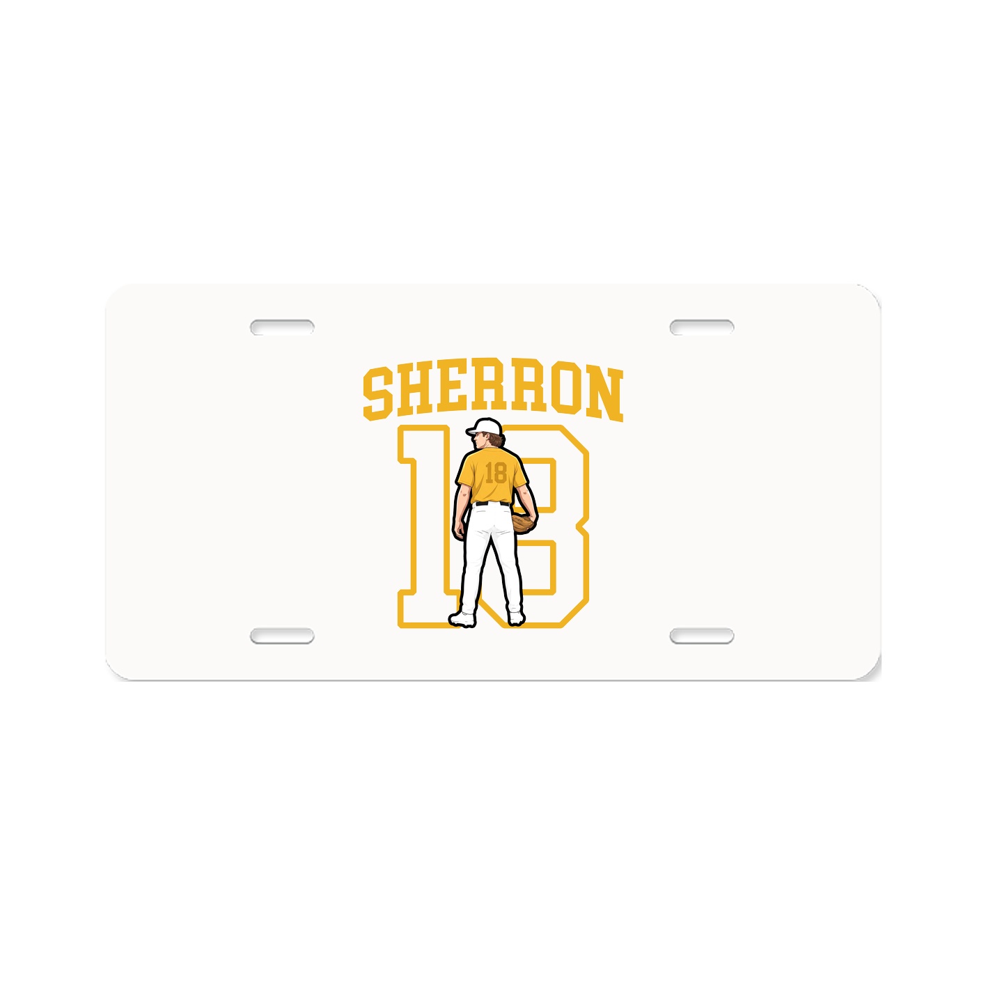 Aluminum License Plate