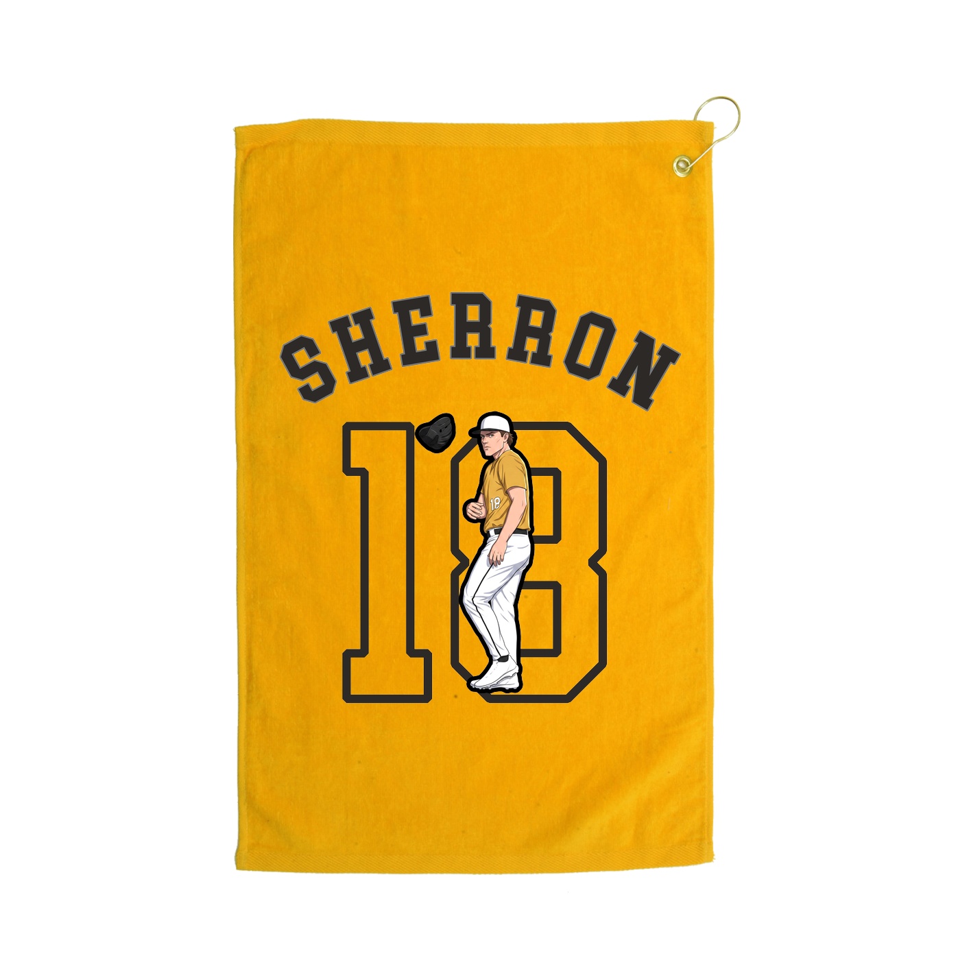 Terry Velour Golf Towel