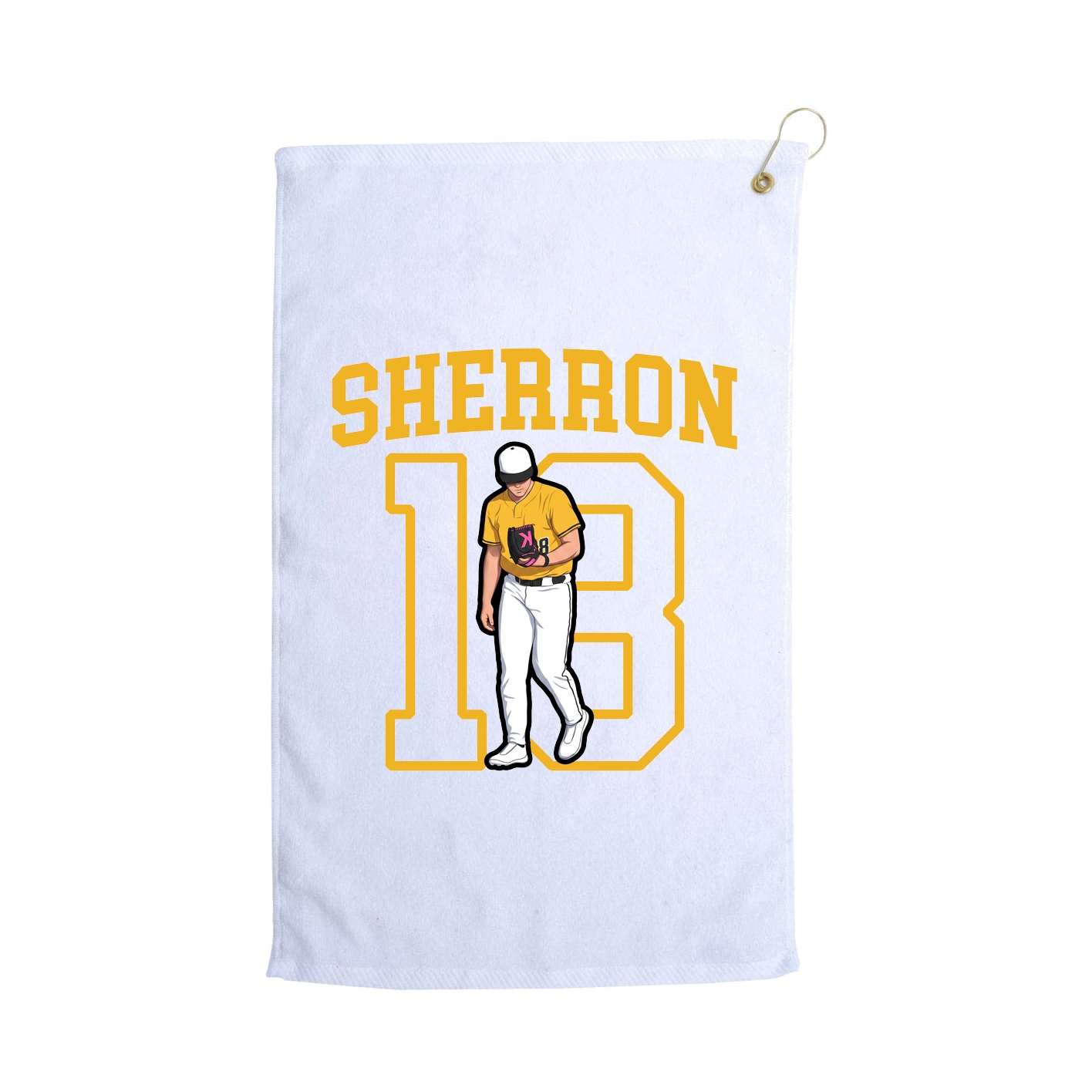 Terry Velour Golf Towel