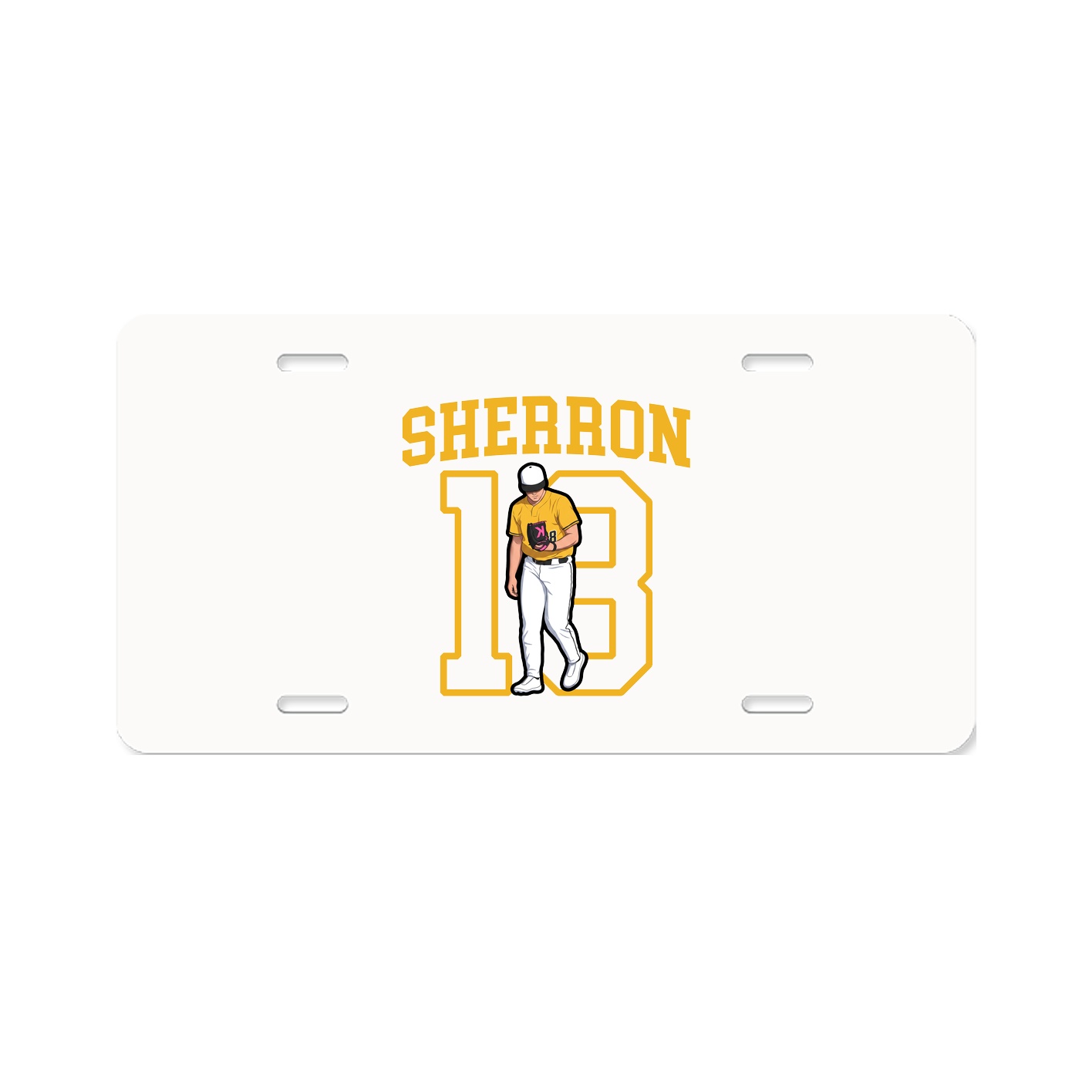 Aluminum License Plate