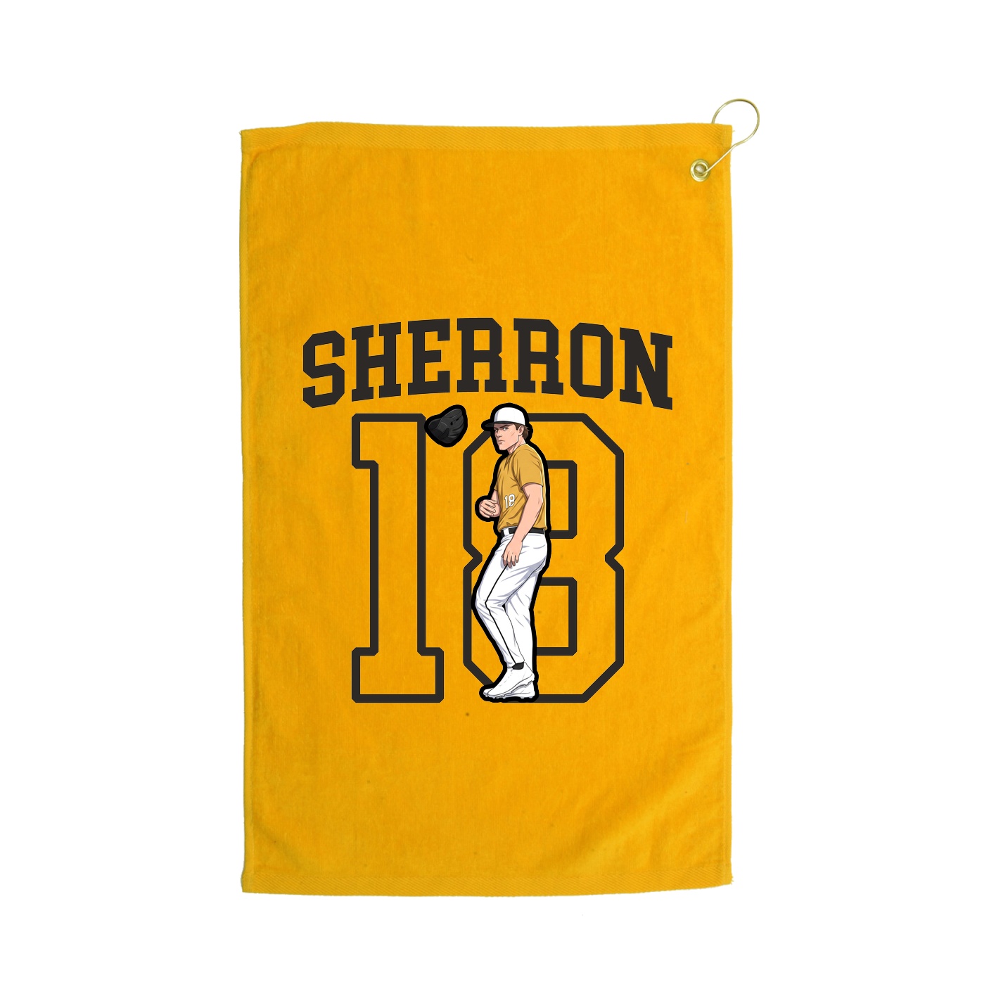 Terry Velour Golf Towel