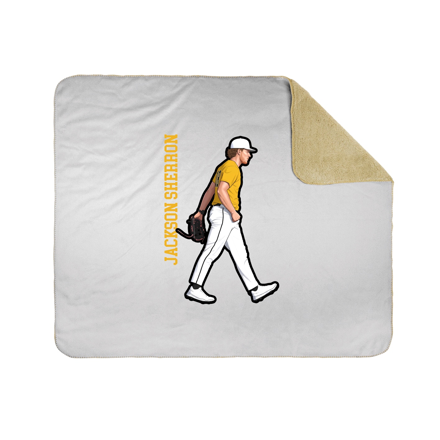 50x60 Sherpa Lined Throw Blanket