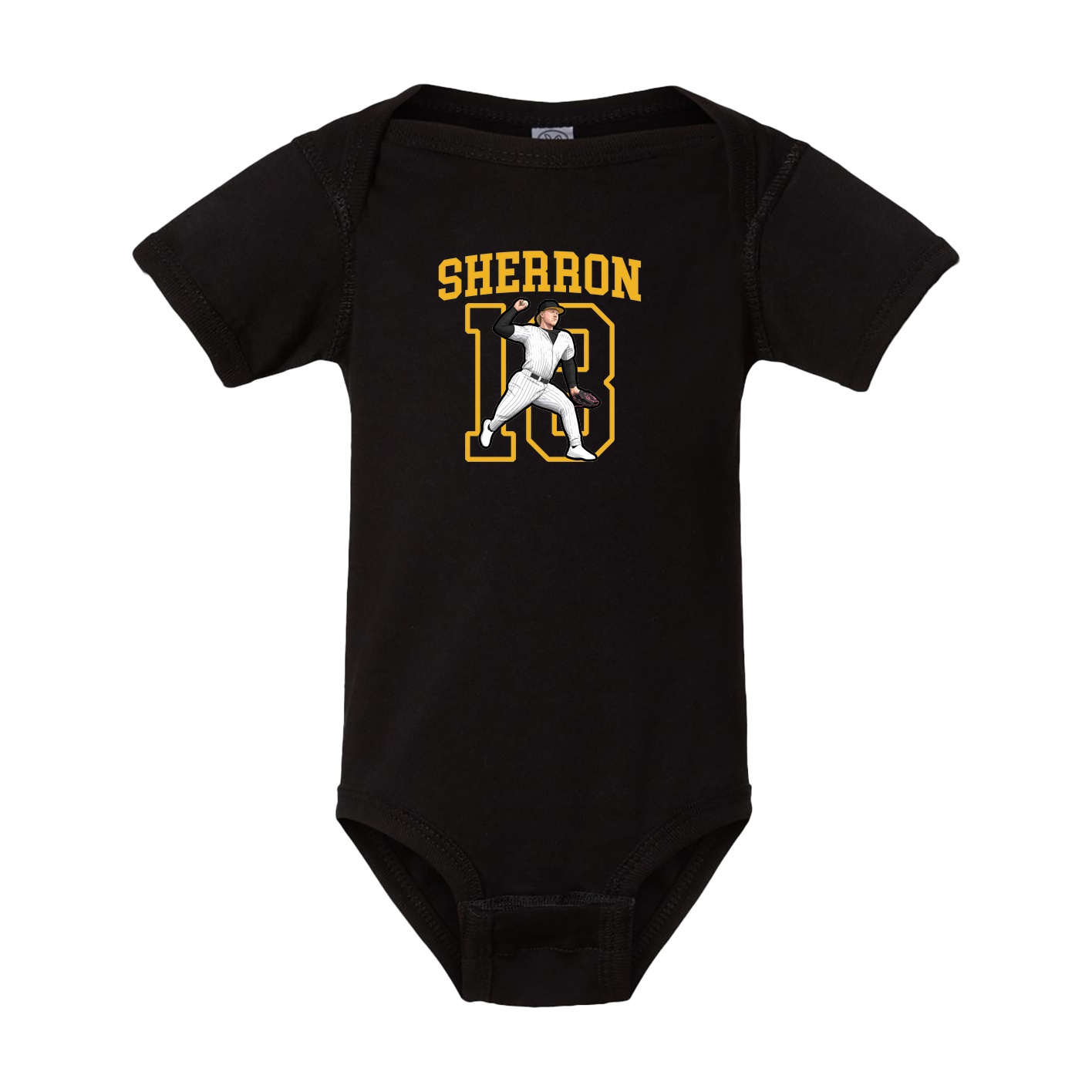Baby Onesie — Shirsey in Black