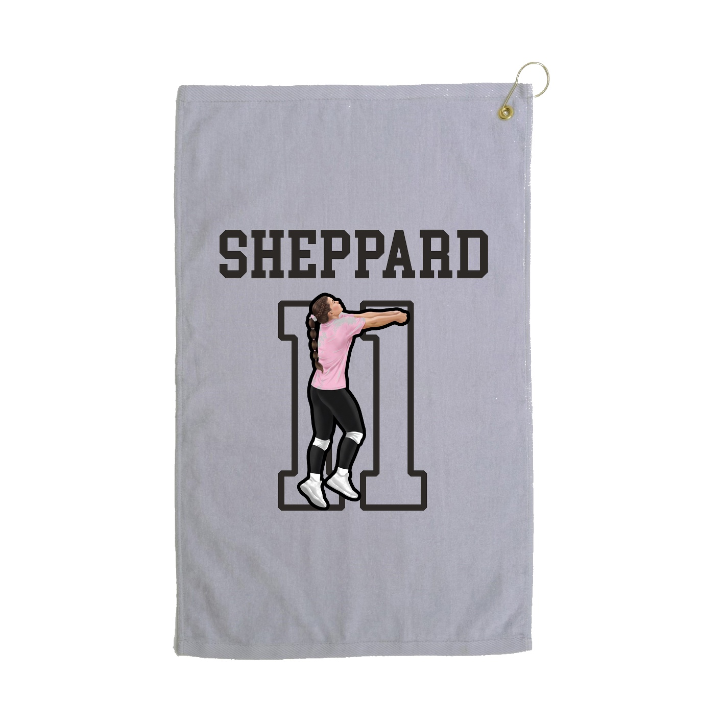 Golf Towel — Shirsey in Grey