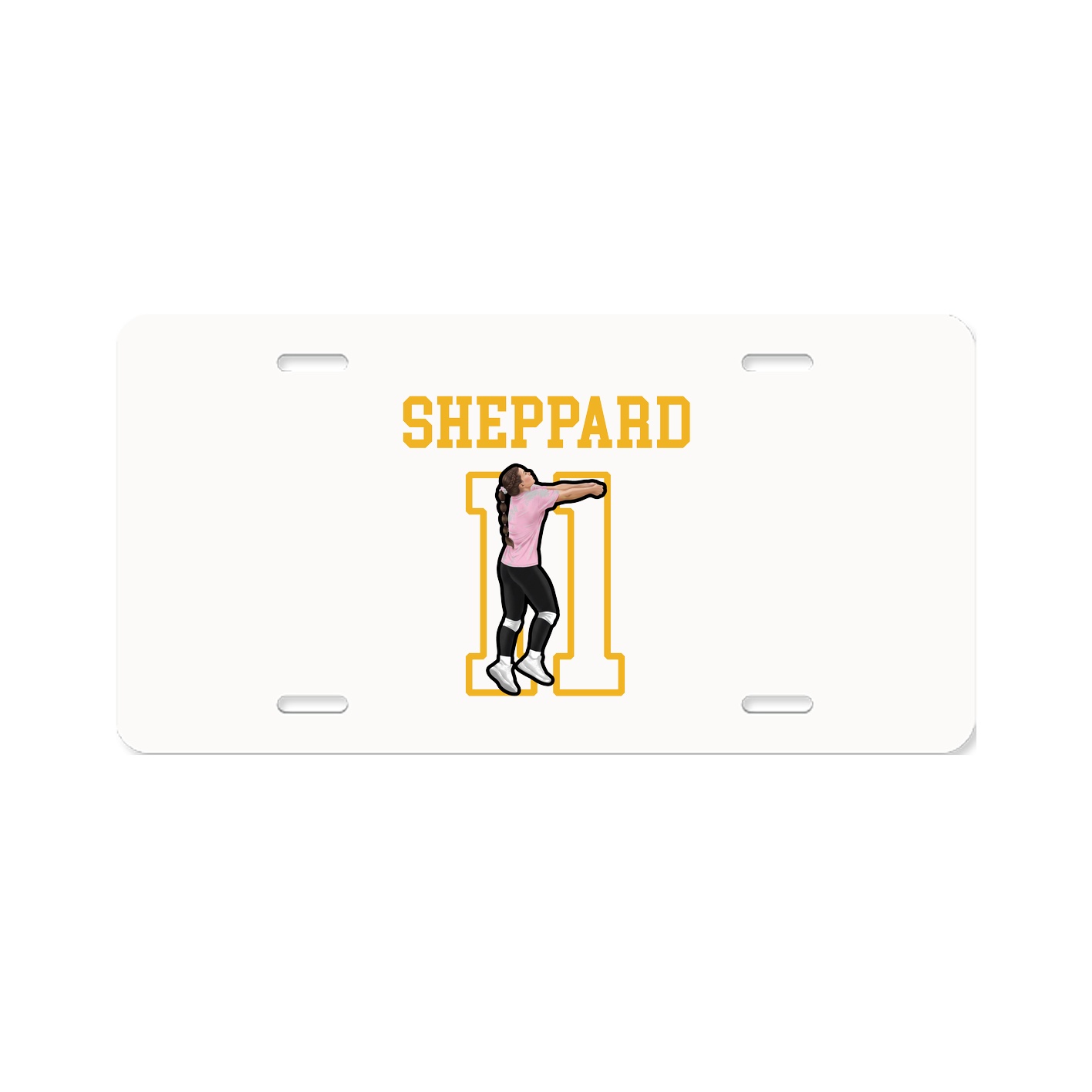 License Plate — Shirsey in Classic