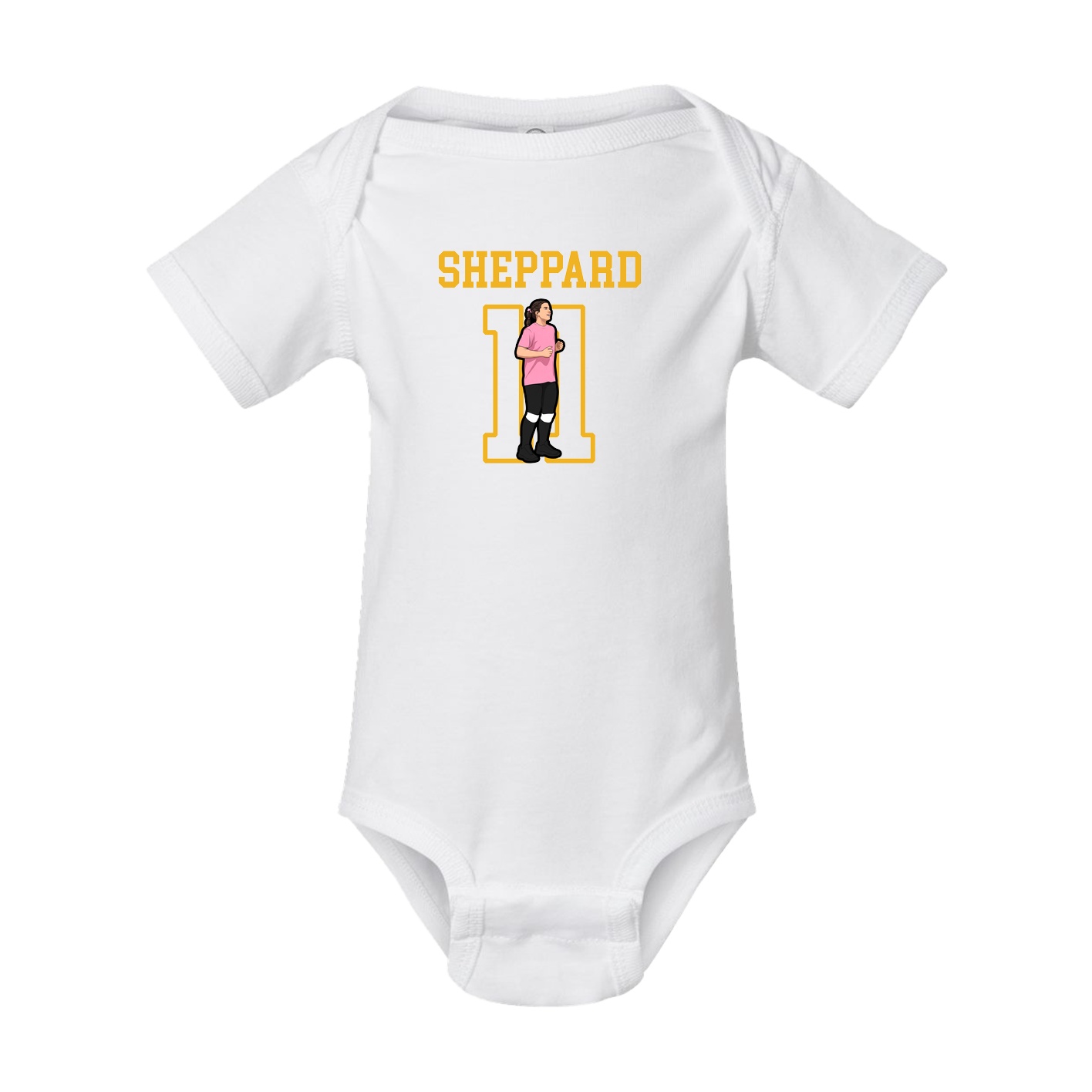Baby Onesie — Shirsey in White