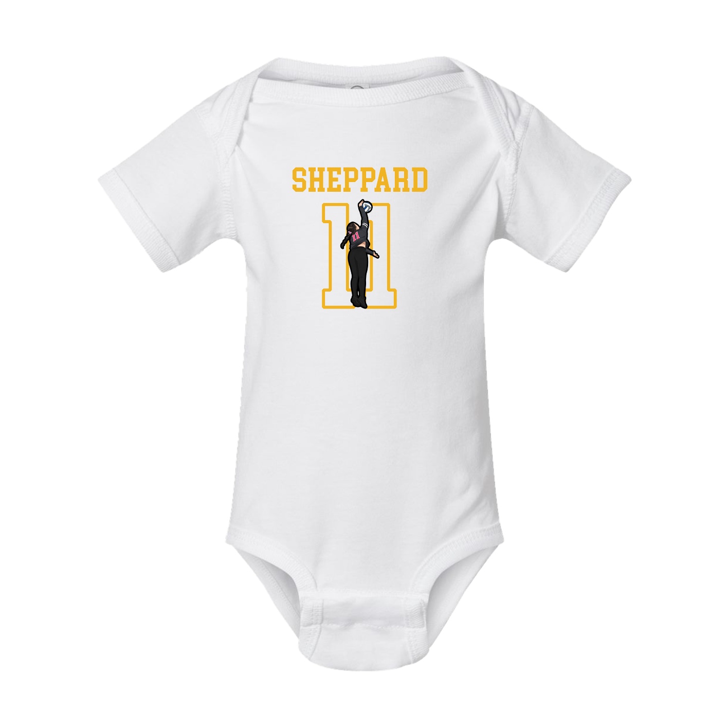 Baby Onesie — Shirsey in White