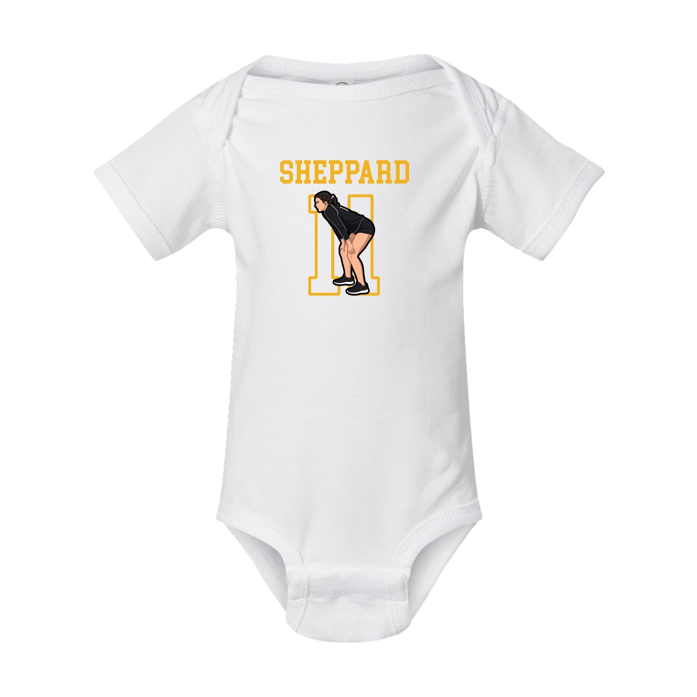 Baby Onesie — Shirsey in White