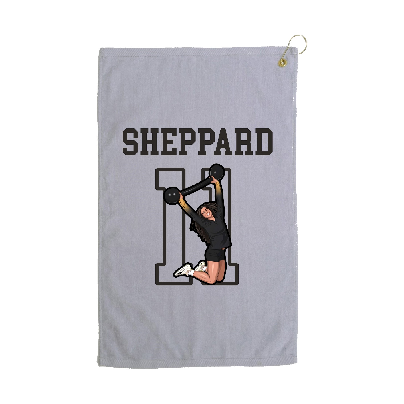 Golf Towel — Shirsey in Grey