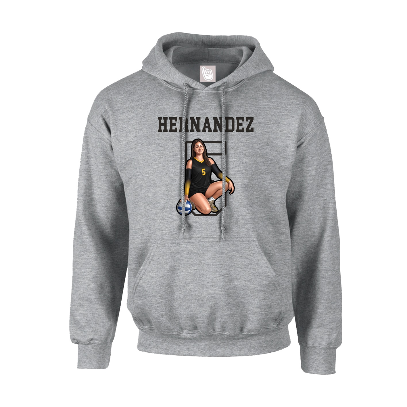 Youth Hoodie — Shirsey in Grey