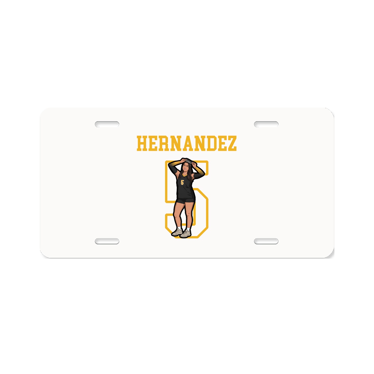 License Plate — Shirsey in Classic