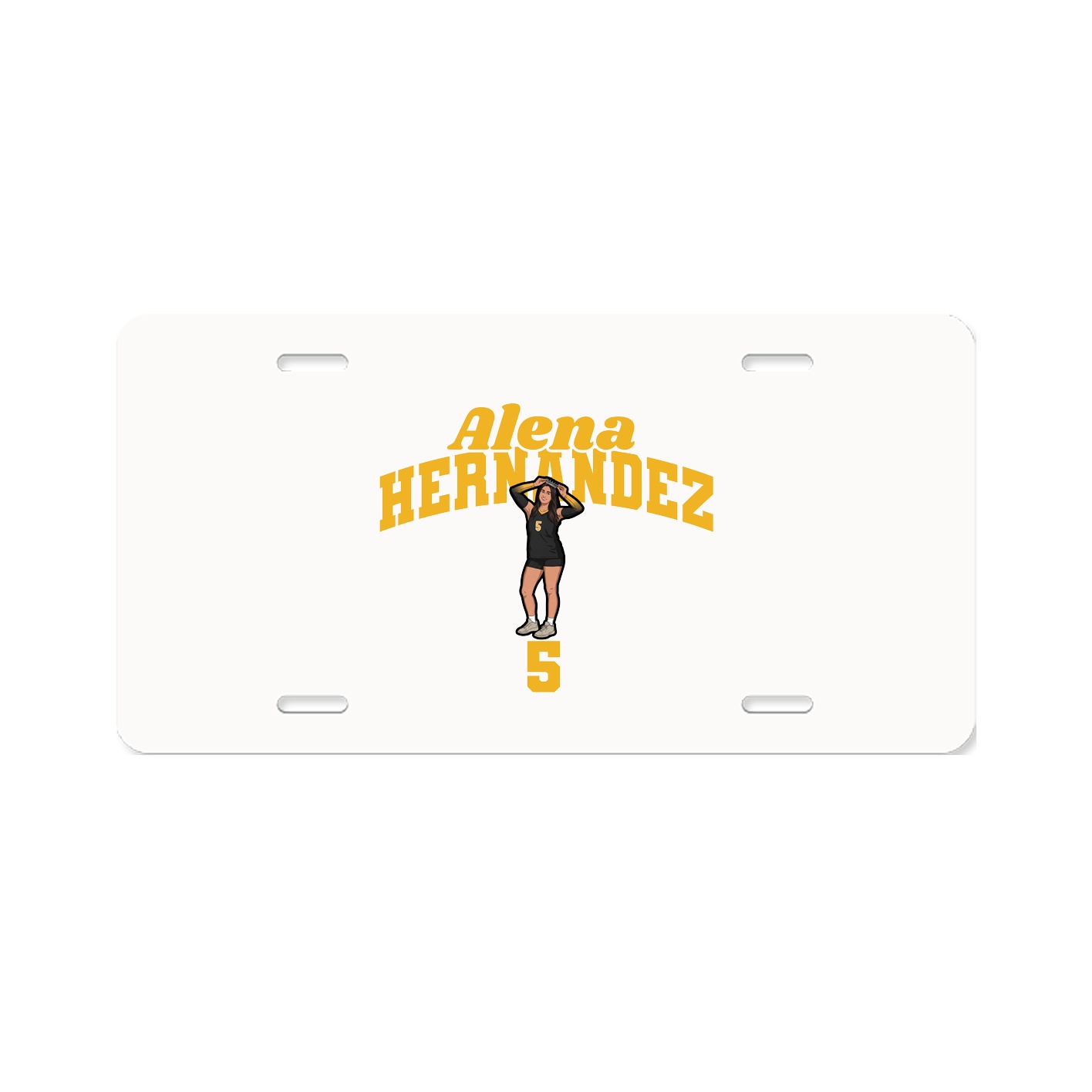 License Plate — Signature Arch in Classic