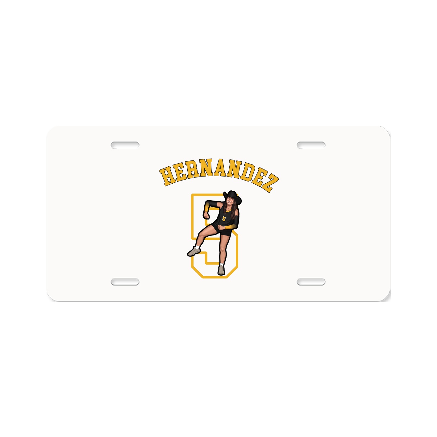 License Plate — Shirsey Arch in Classic