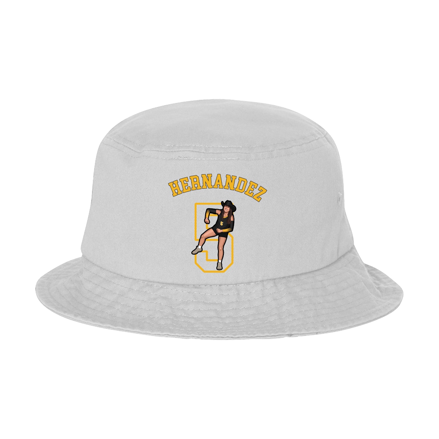 Bucket Cap — Shirsey Arch in White