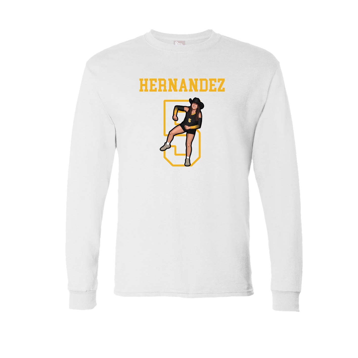 Long Sleeve Tee — Shirsey in White