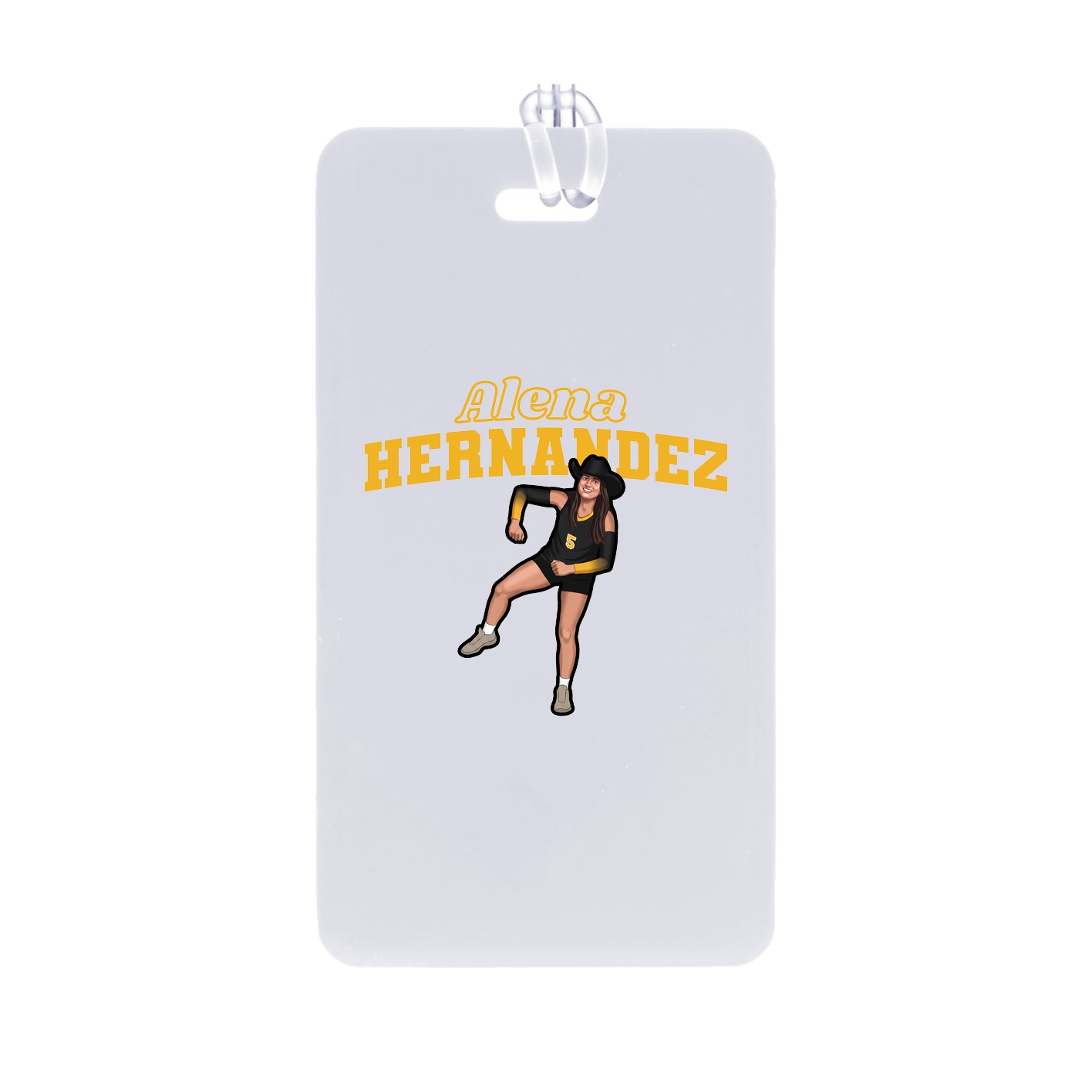 Bag Tag — Name Arch in Classic