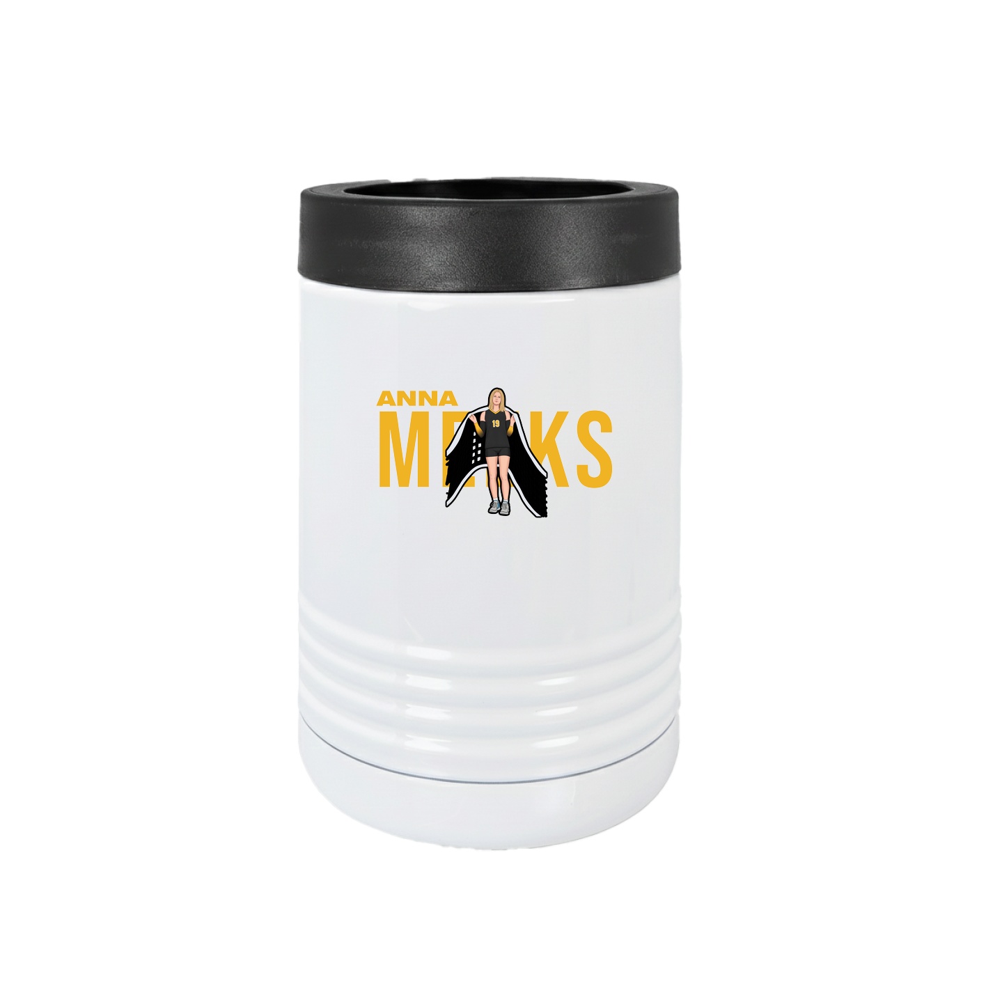 Beverage Holder — Player Name in White