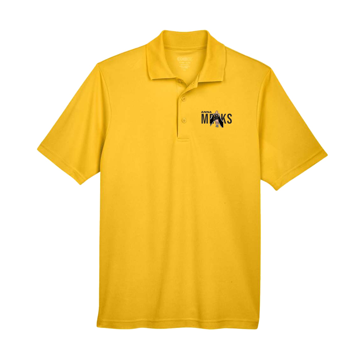 Performance Polo — Player Name in Gold
