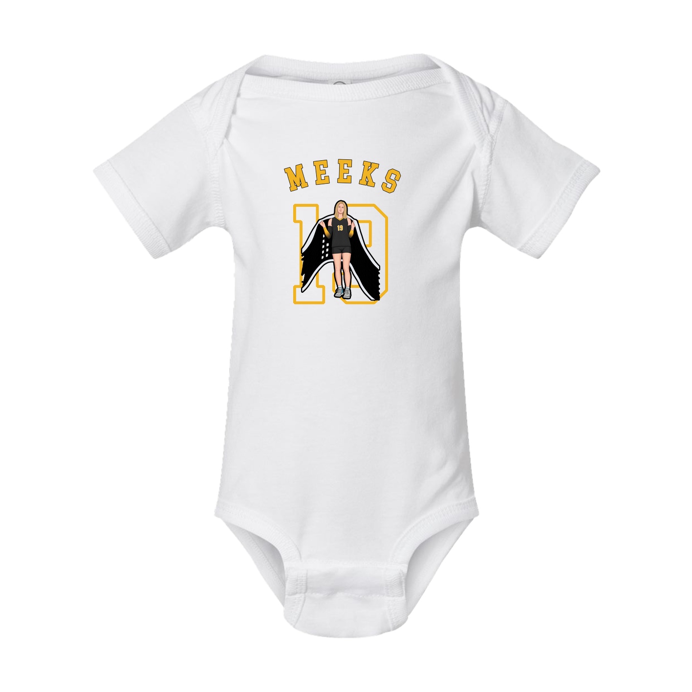 Baby Onesie — Shirsey Arch in White