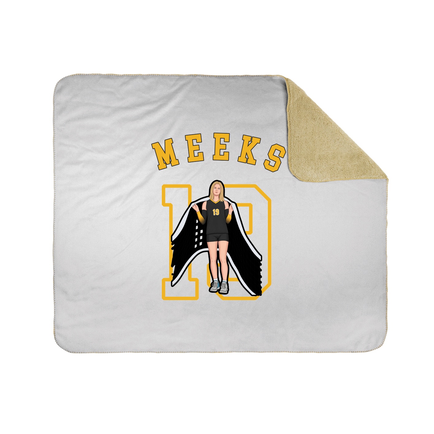 Throw Blanket — Shirsey Arch in White