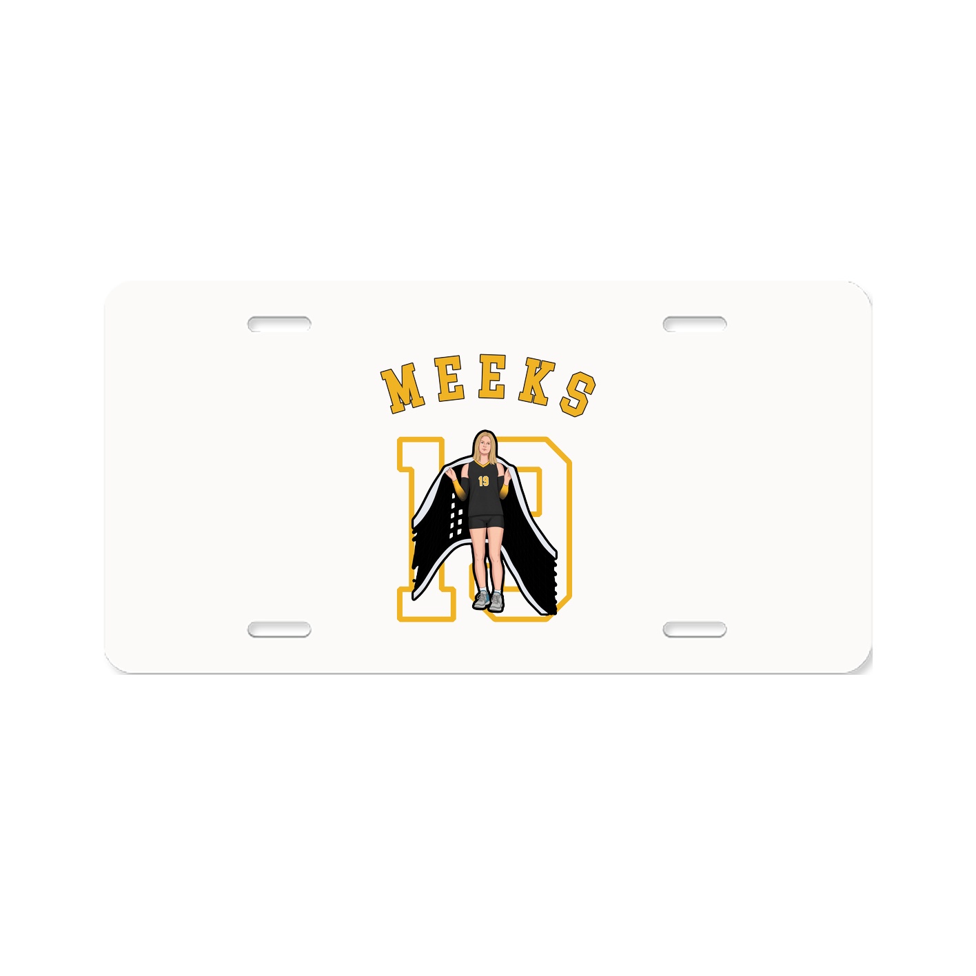License Plate — Shirsey Arch in Classic